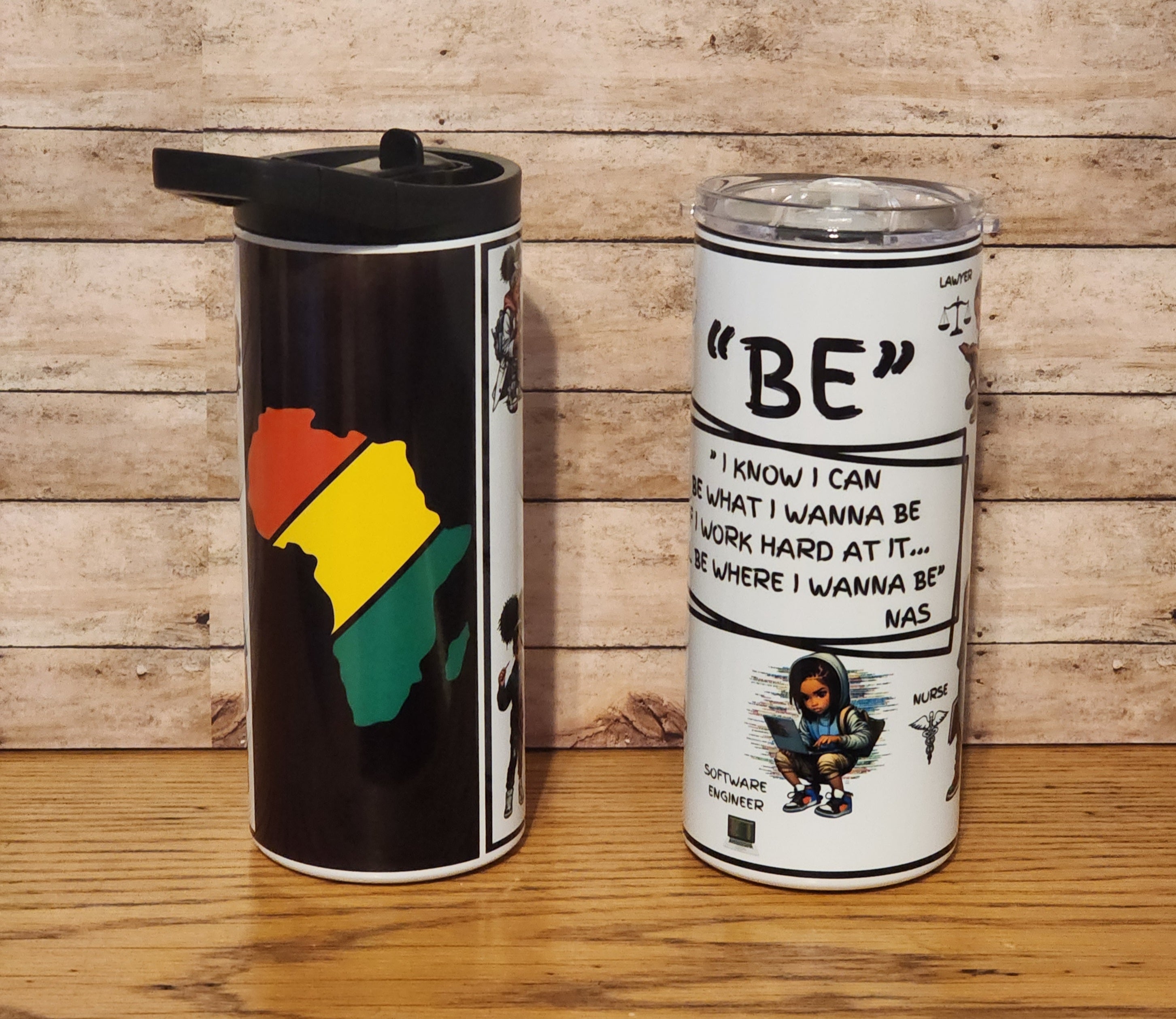 'BE' Kids Duo Lids Tumbler (15oz)