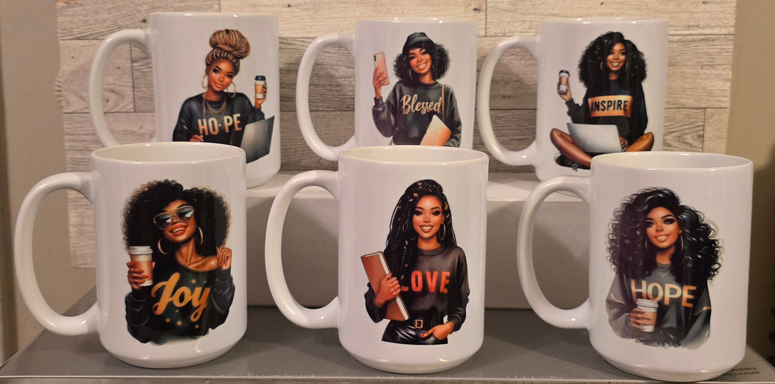 Affirmations Mug & Journal Gift Bag Set