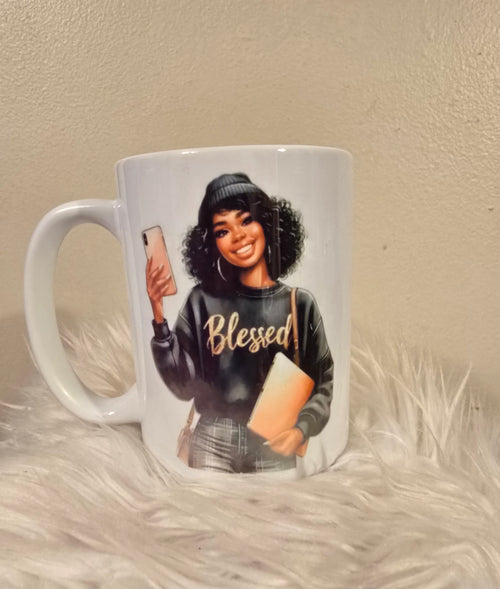 Affirmations Mug & Journal Gift Bag Set