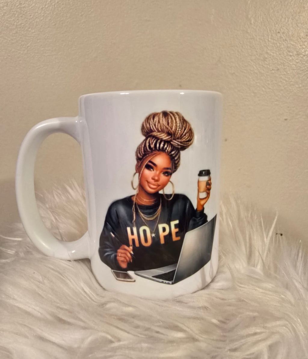 Affirmations Mug & Journal Gift Bag Set