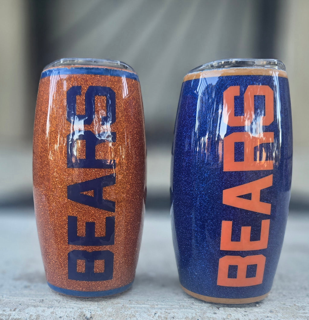 Chi BEARS Wine Tumbler (25oz)
