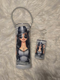 Latina Zodiac Tumbler (20oz) w/Handle & Matching Shot Tumbler (3oz)