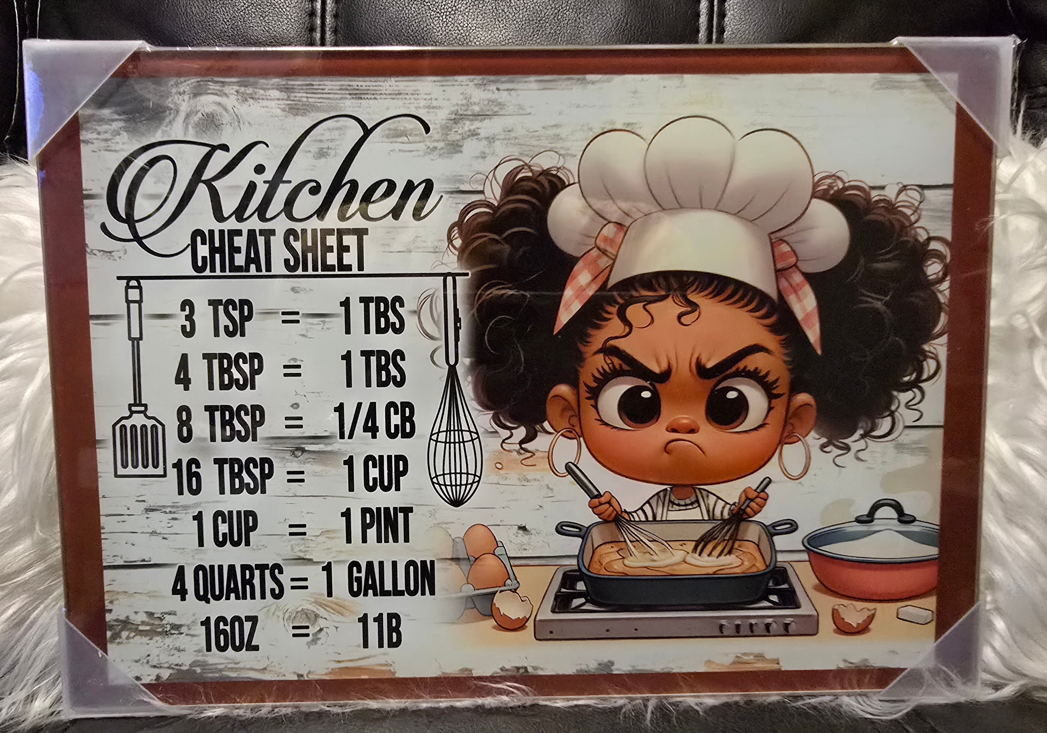 Black Girls Small Glass Cutting Boards