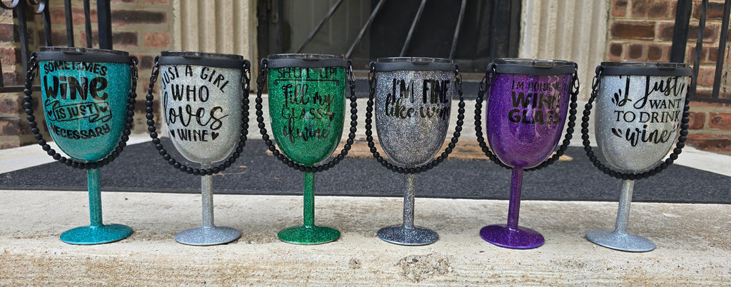 10oz Stemmed Wine Tumblers