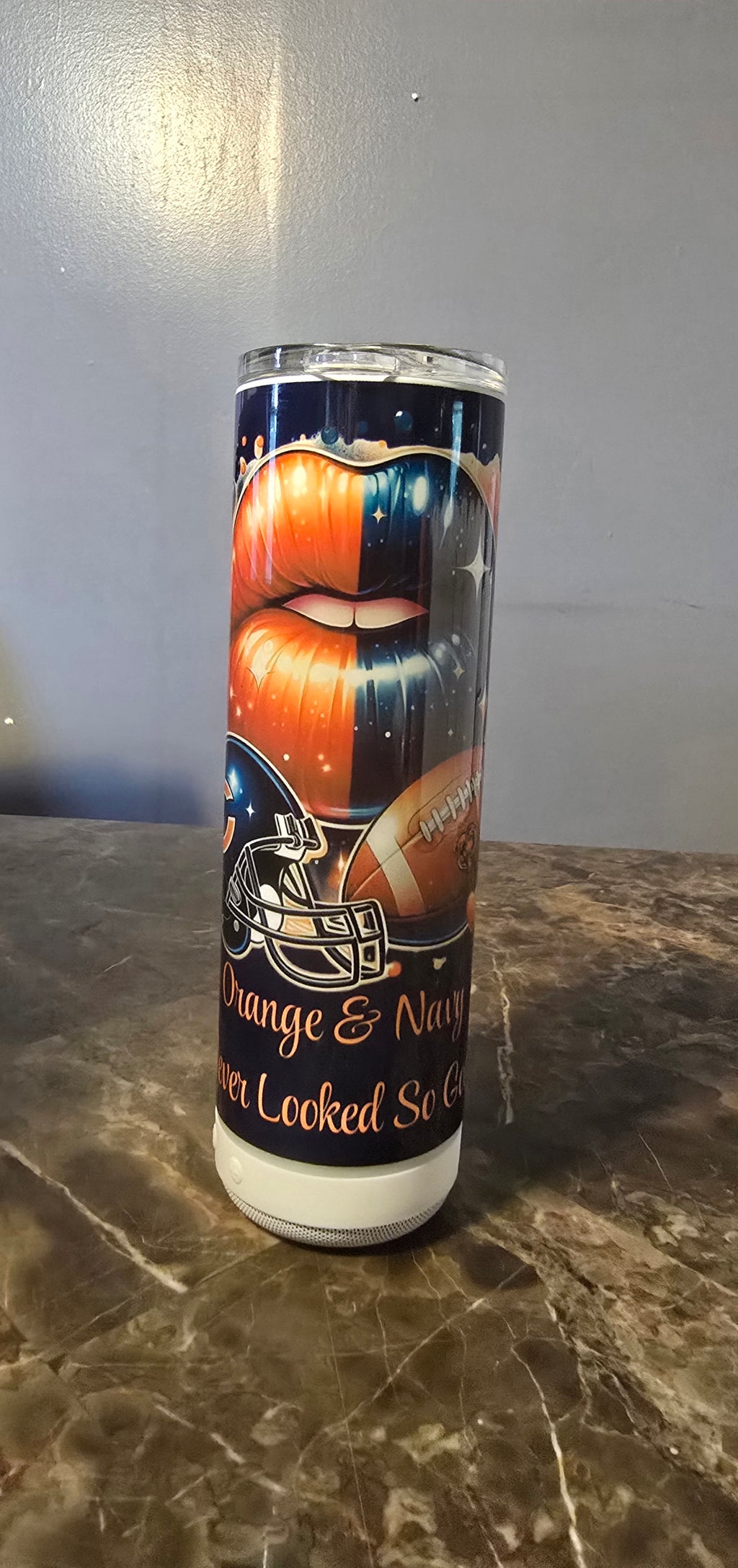 Lady Bear 20oz Bluetooth Speaker Tumblers