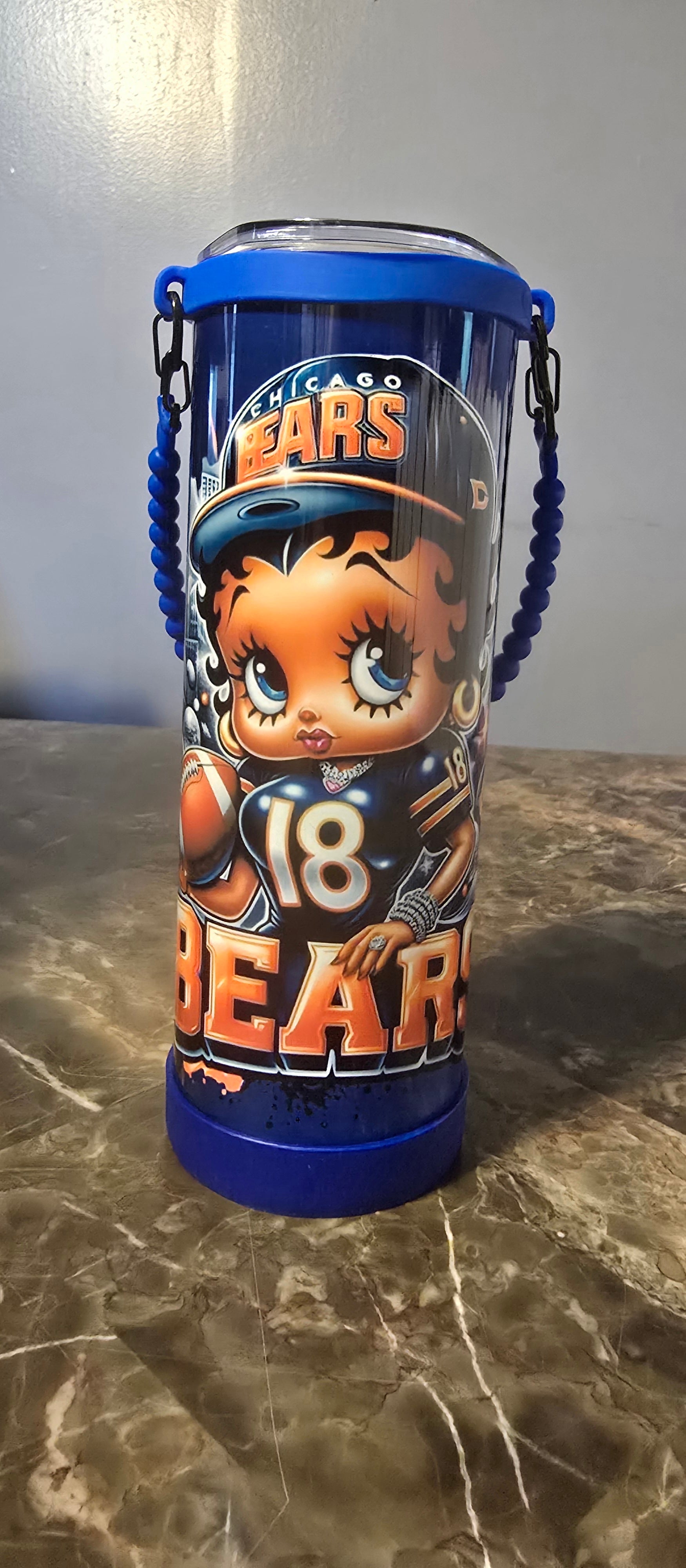 Betty Boop Lady Bear Tumbler with Handle