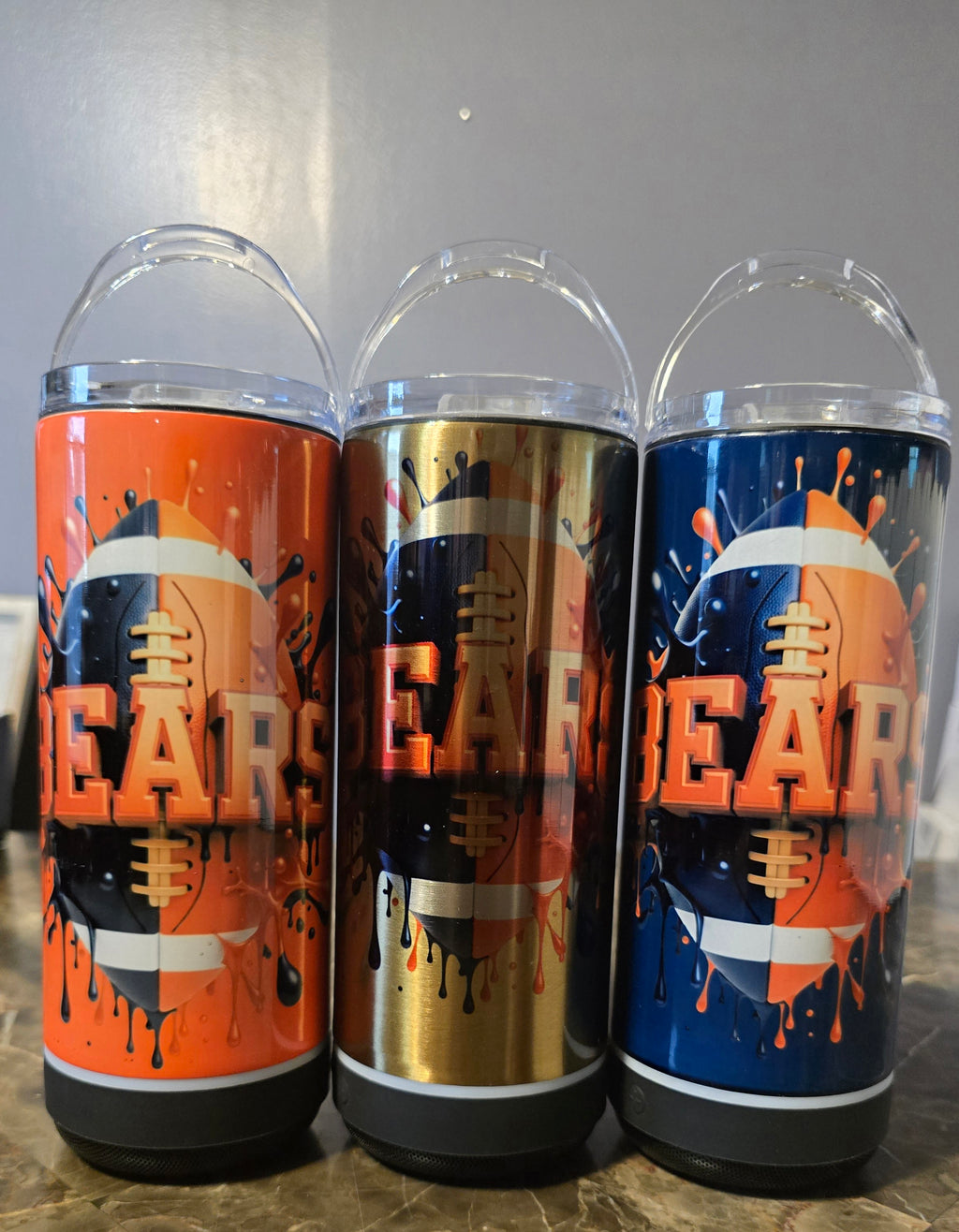 Chicago Football 4in1 Bluetooth Speaker Tumblers