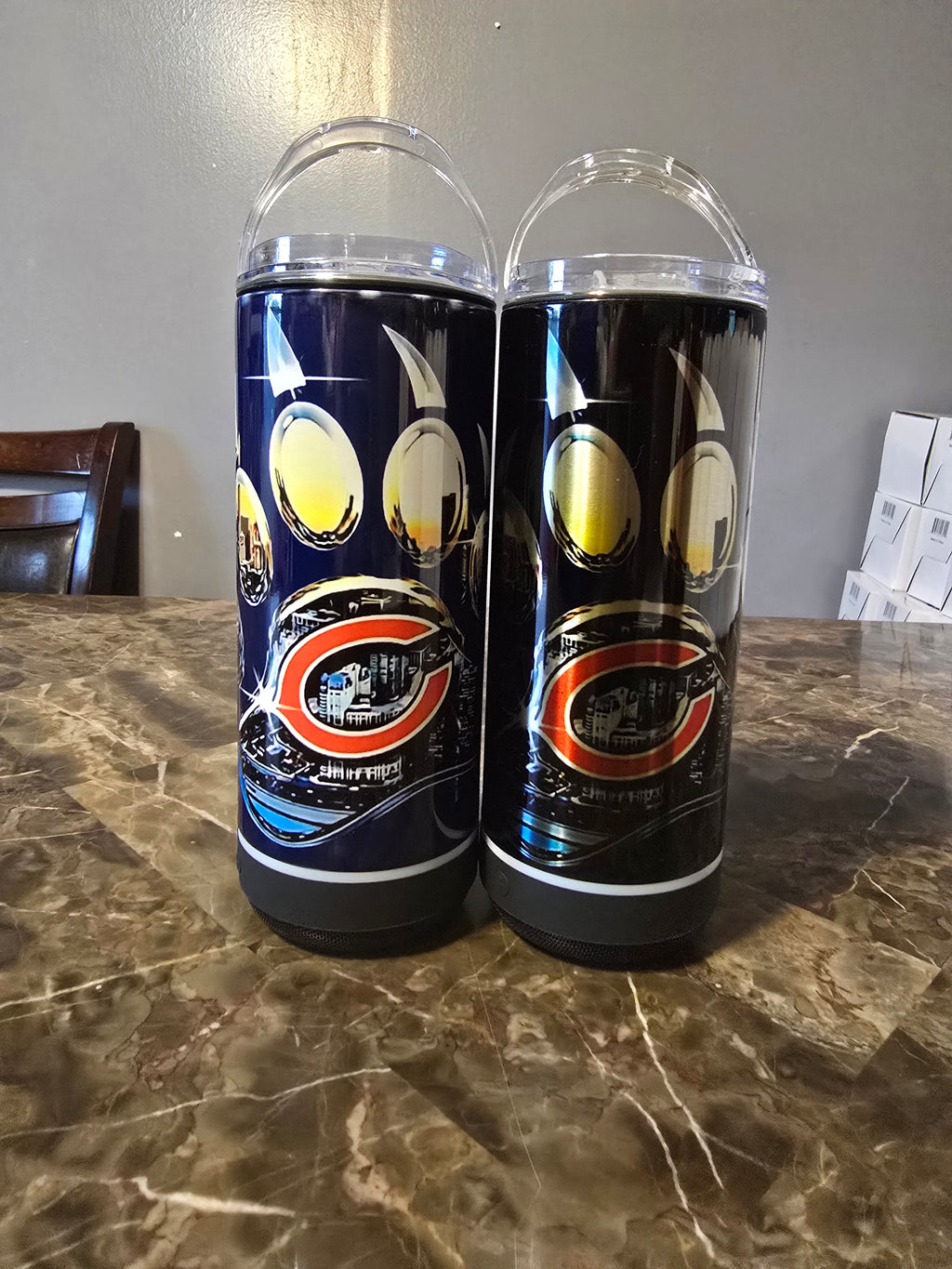 Chicago Football 4in1 Bluetooth Speaker Tumblers