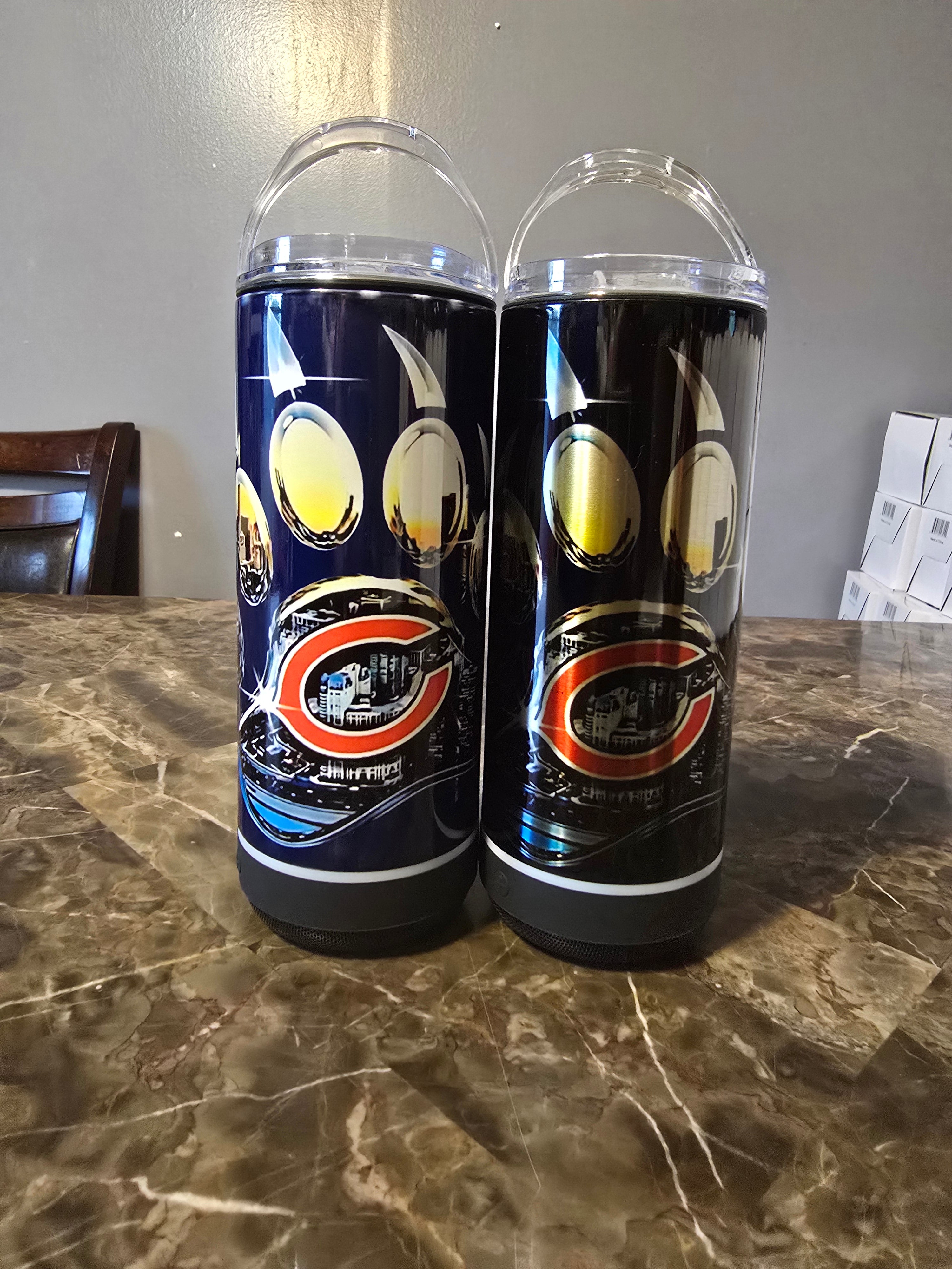 Chicago Football 4in1 Bluetooth Speaker Tumblers