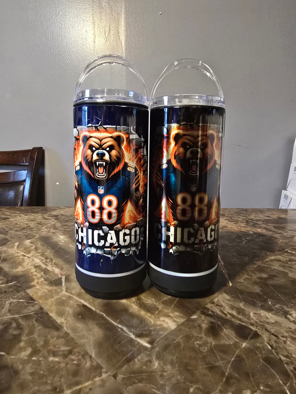 Chicago Football 4in1 Bluetooth Speaker Tumblers