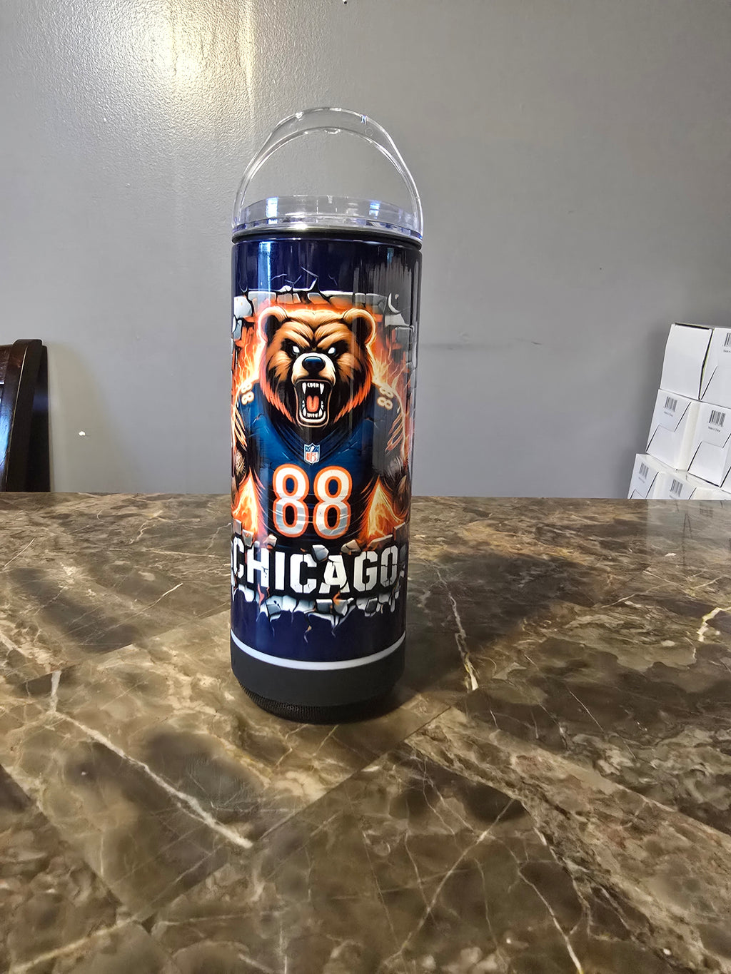 Chicago Football 4in1 Bluetooth Speaker Tumblers