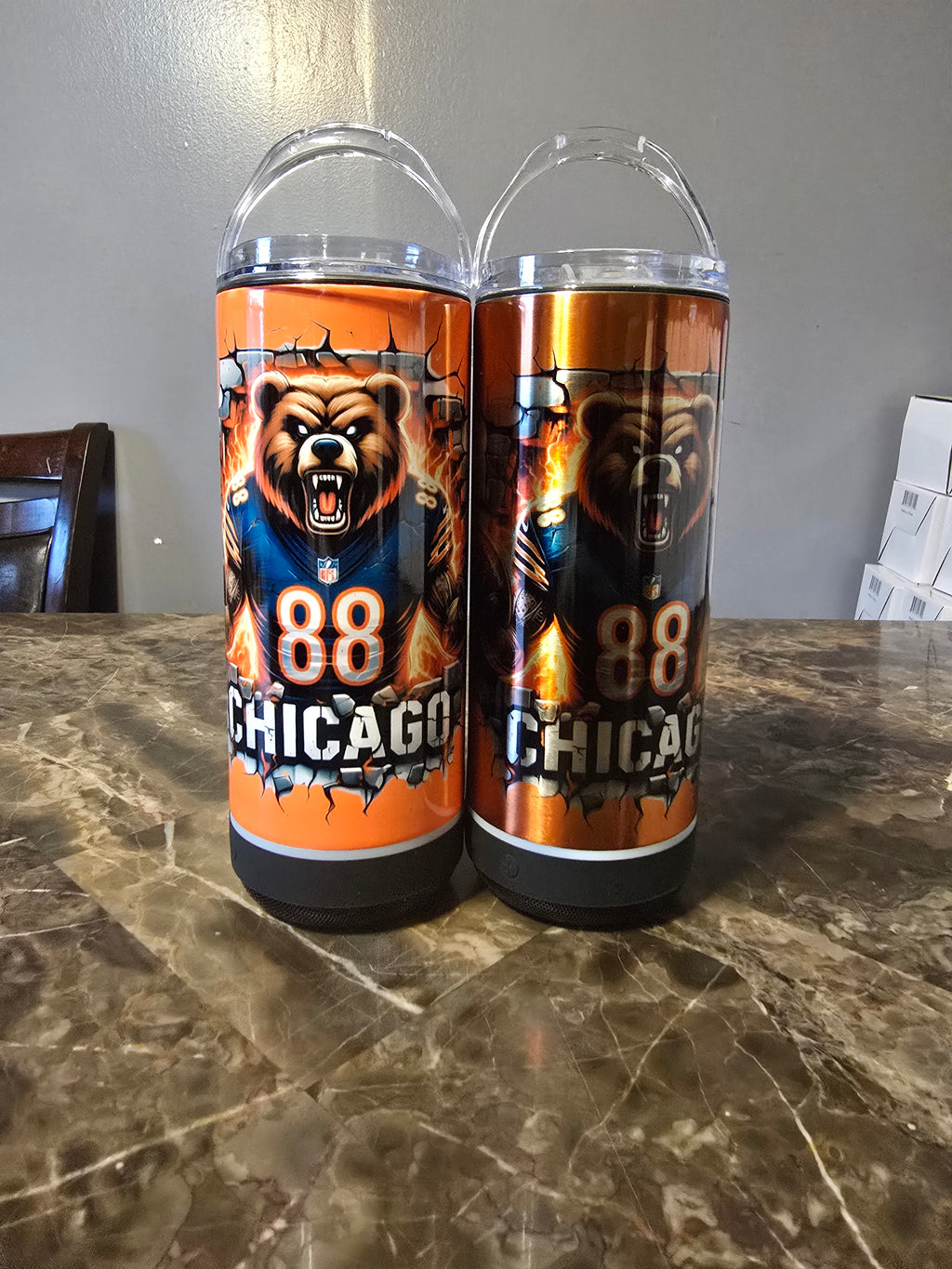 Chicago Football 4in1 Bluetooth Speaker Tumblers