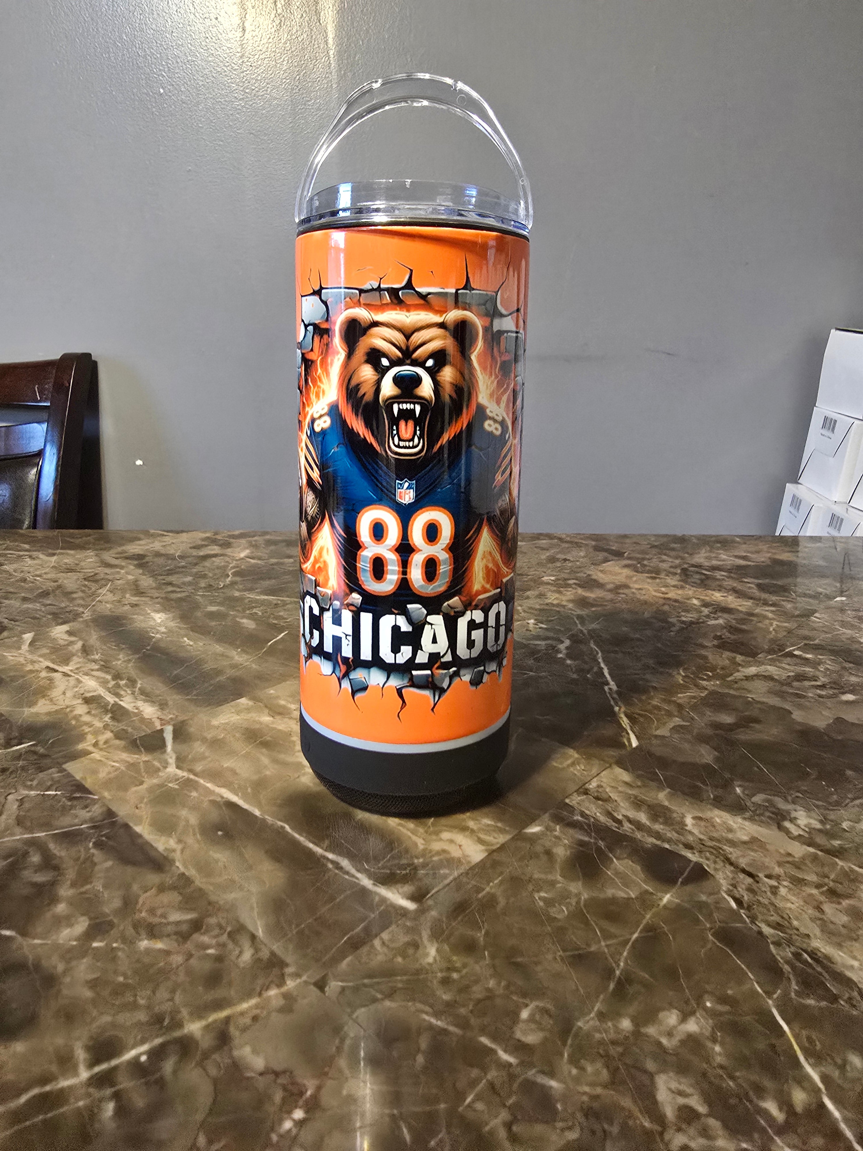 Chicago Football 4in1 Bluetooth Speaker Tumblers