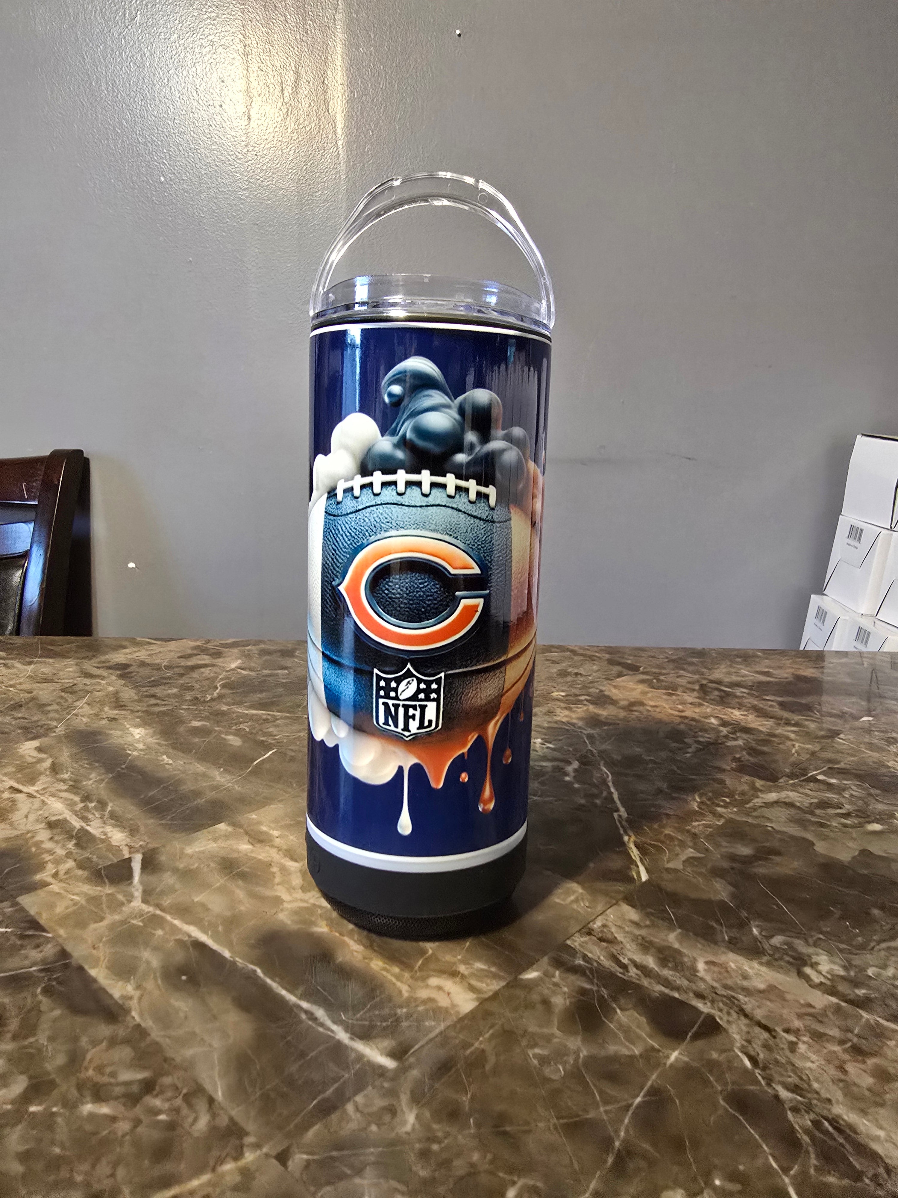 Chicago Football 4in1 Bluetooth Speaker Tumblers