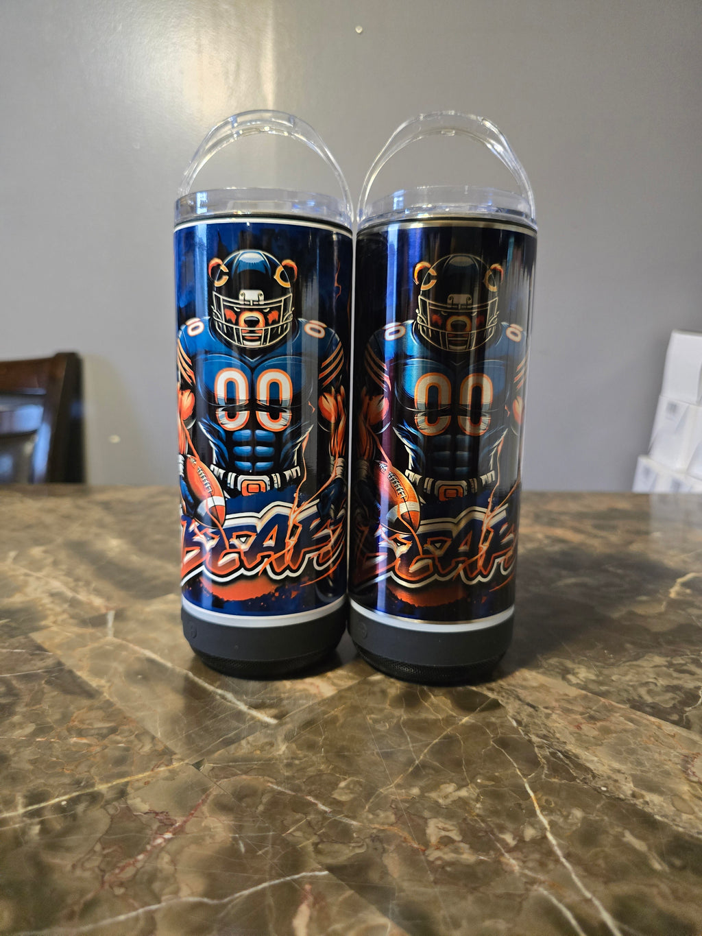 Chicago Football 4in1 Bluetooth Speaker Tumblers