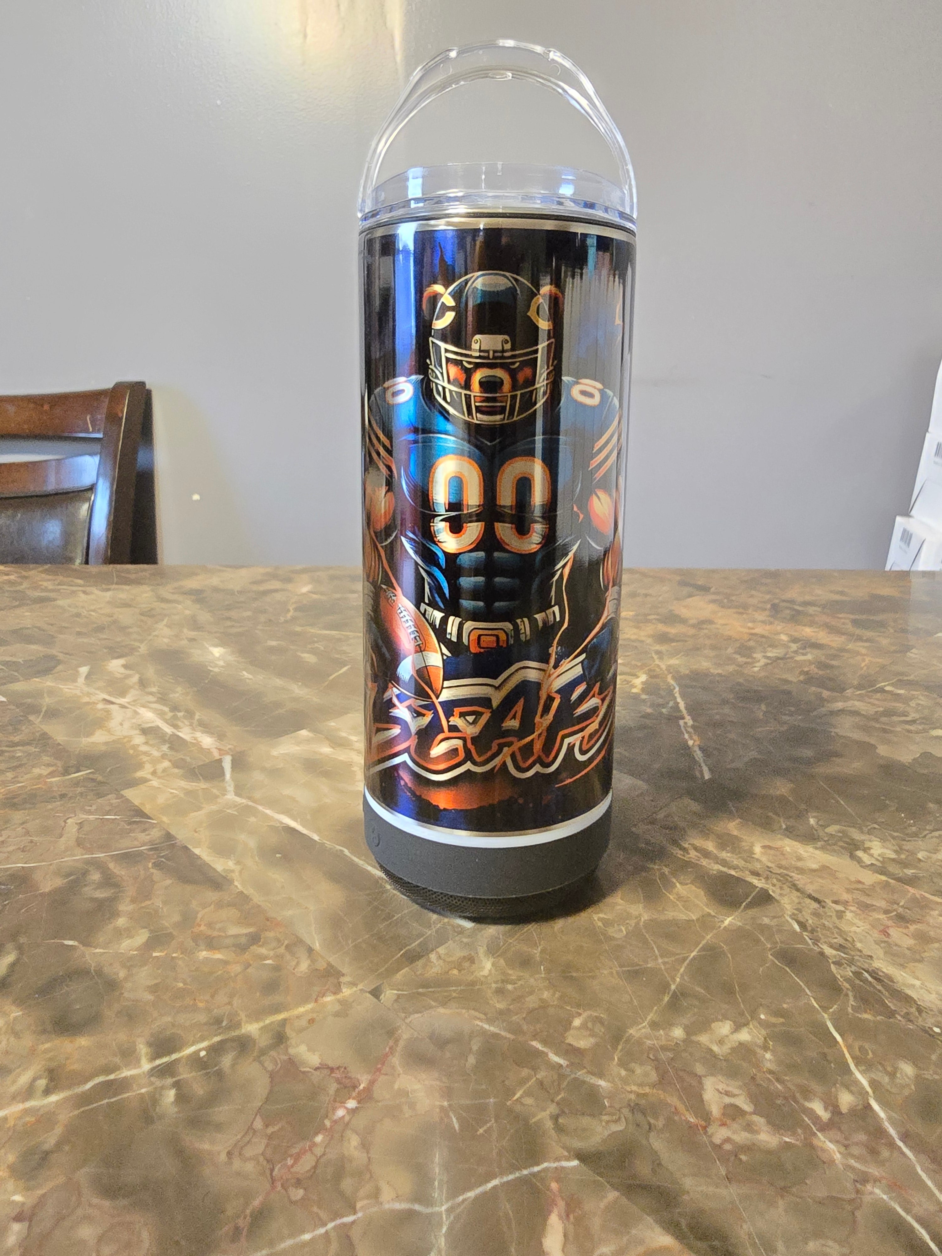 Chicago Football 4in1 Bluetooth Speaker Tumblers