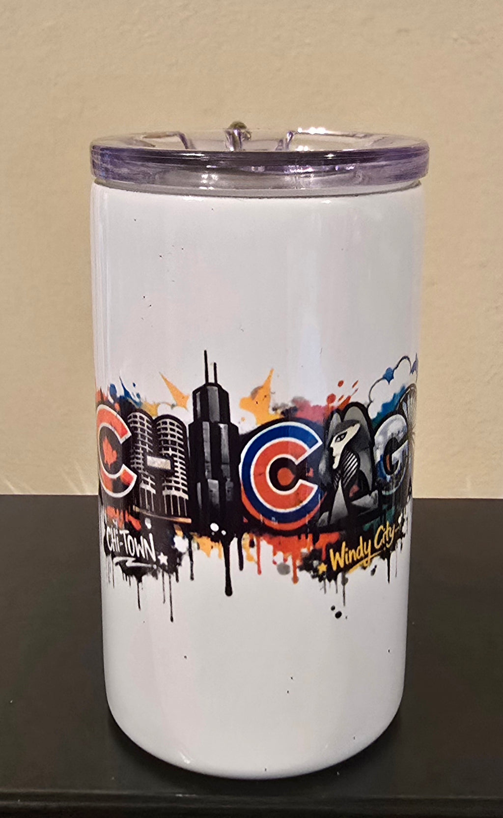 Chicago Football Mini Keychain Shot Tumblers