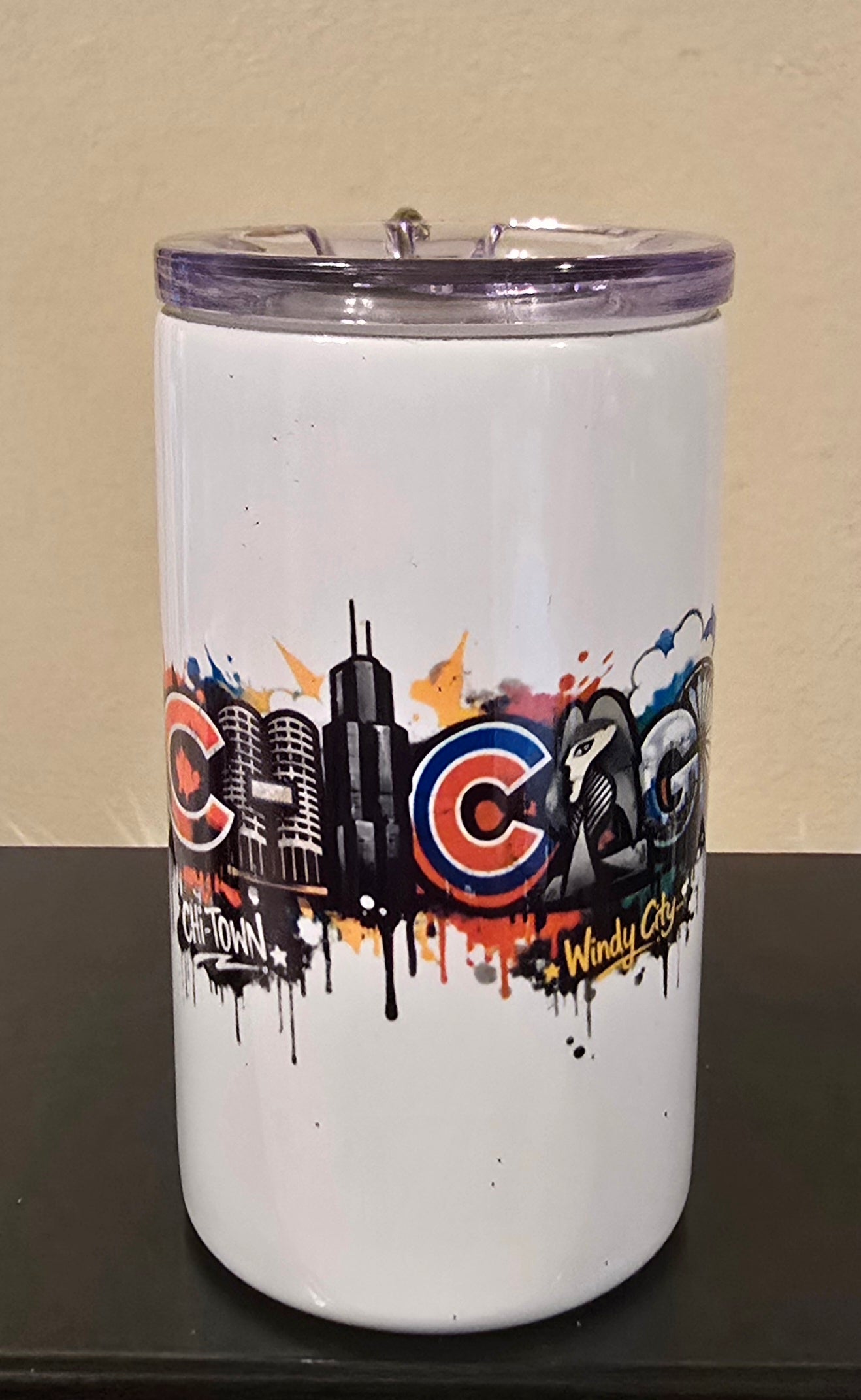Chicago Football Mini Keychain Shot Tumblers