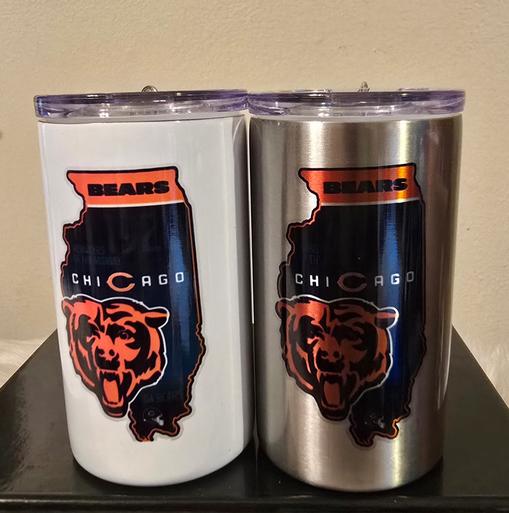 Chicago Football Mini Keychain Shot Tumblers