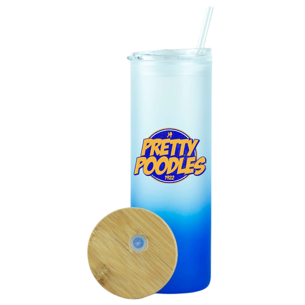 SGRho 20oz Glass Tumbler w/Duo Lid
