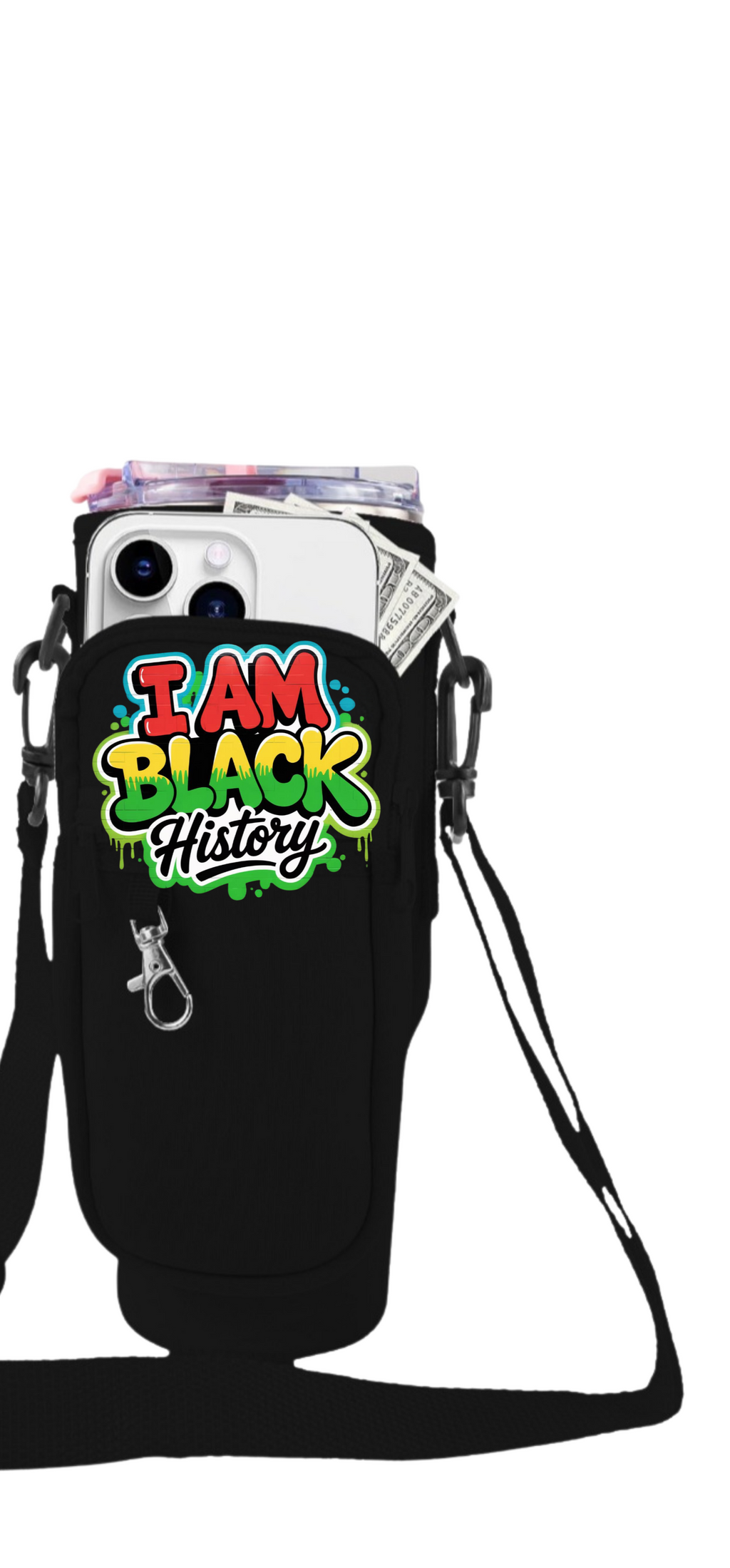 Tumbler Holder w/Strap