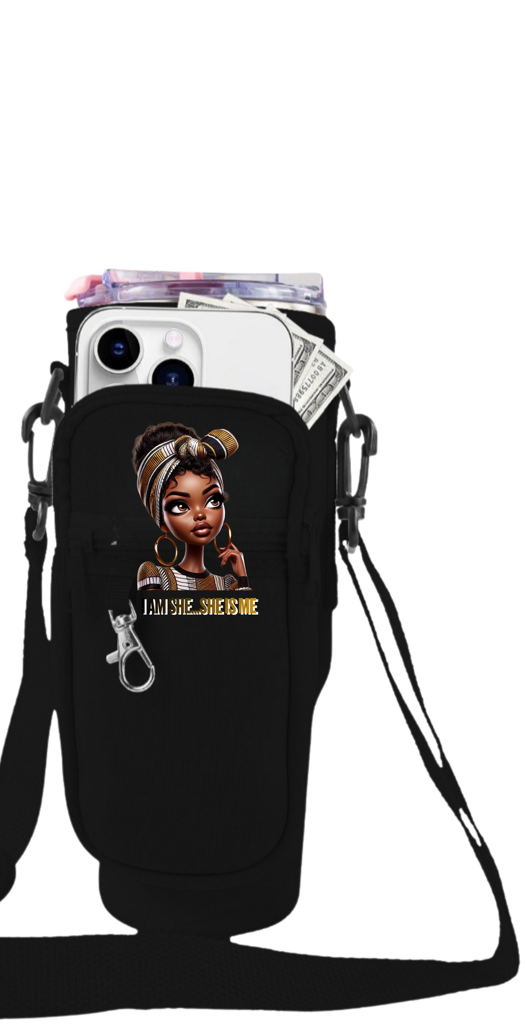 Tumbler Holder w/Strap