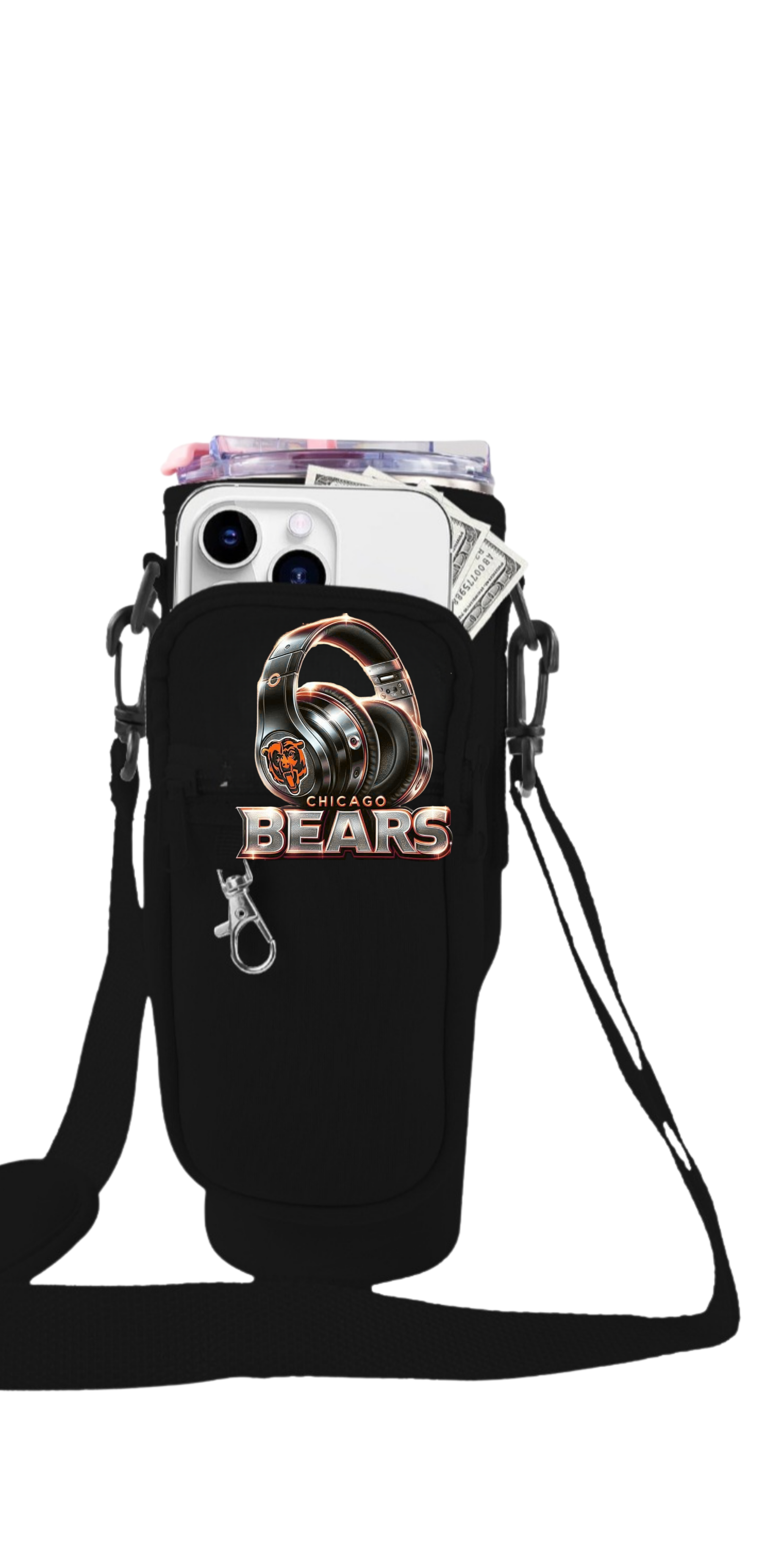 Tumbler Holder w/Strap