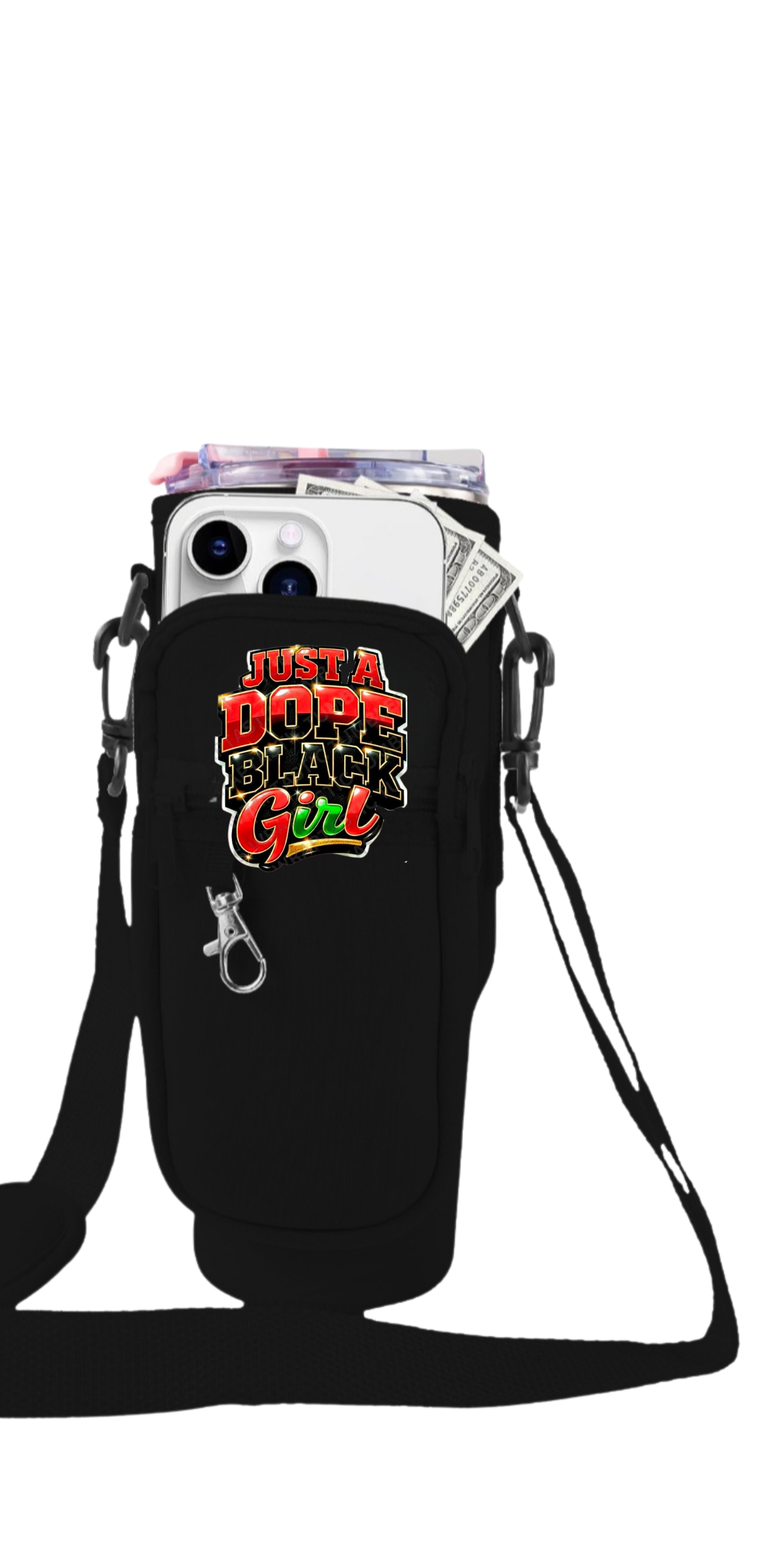 Tumbler Holder w/Strap
