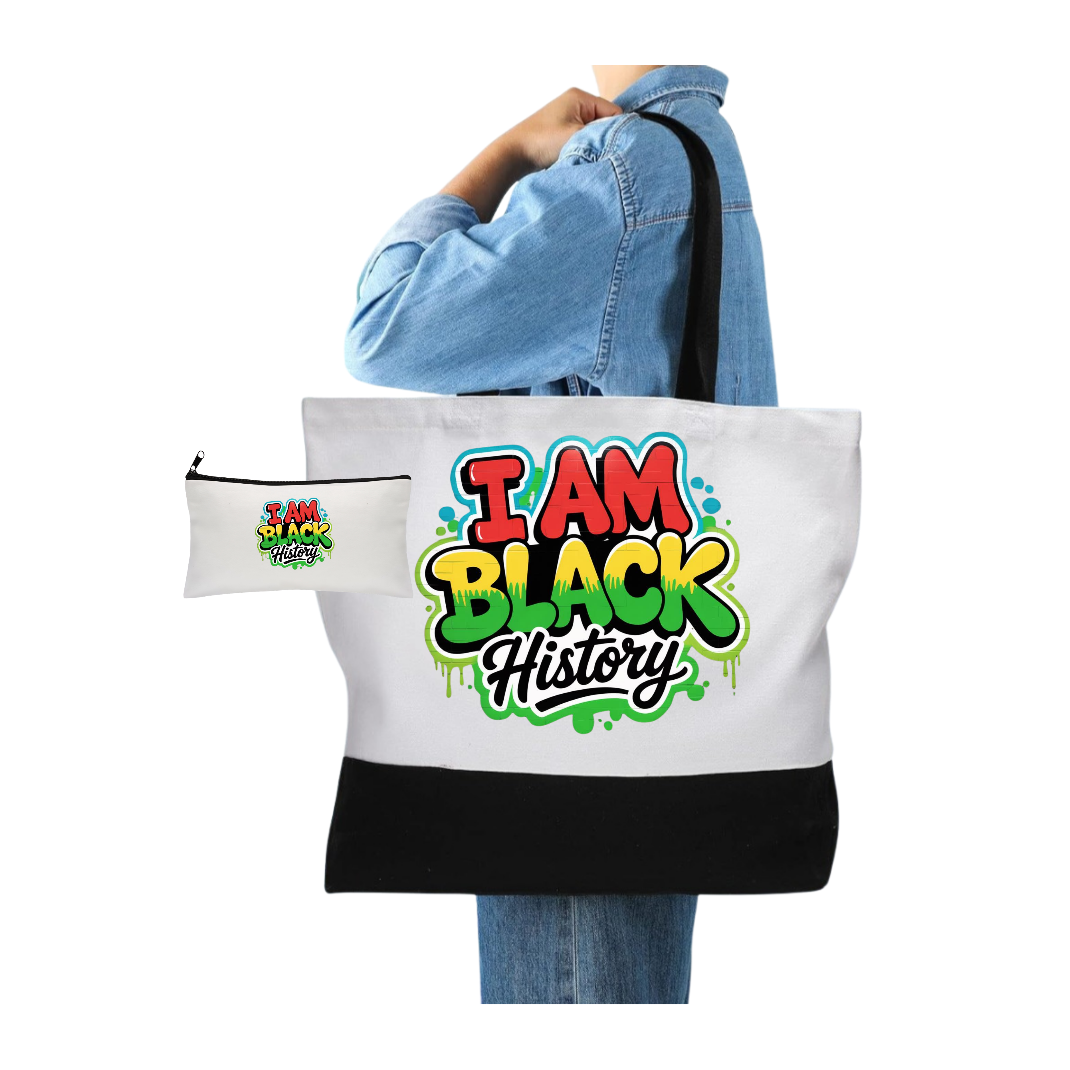 Tote & Matching Makeup Bags