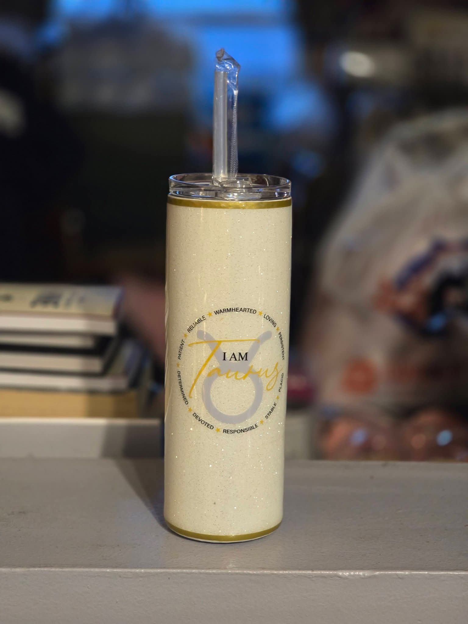 I AM - White Zodiac 20oz Tumblers