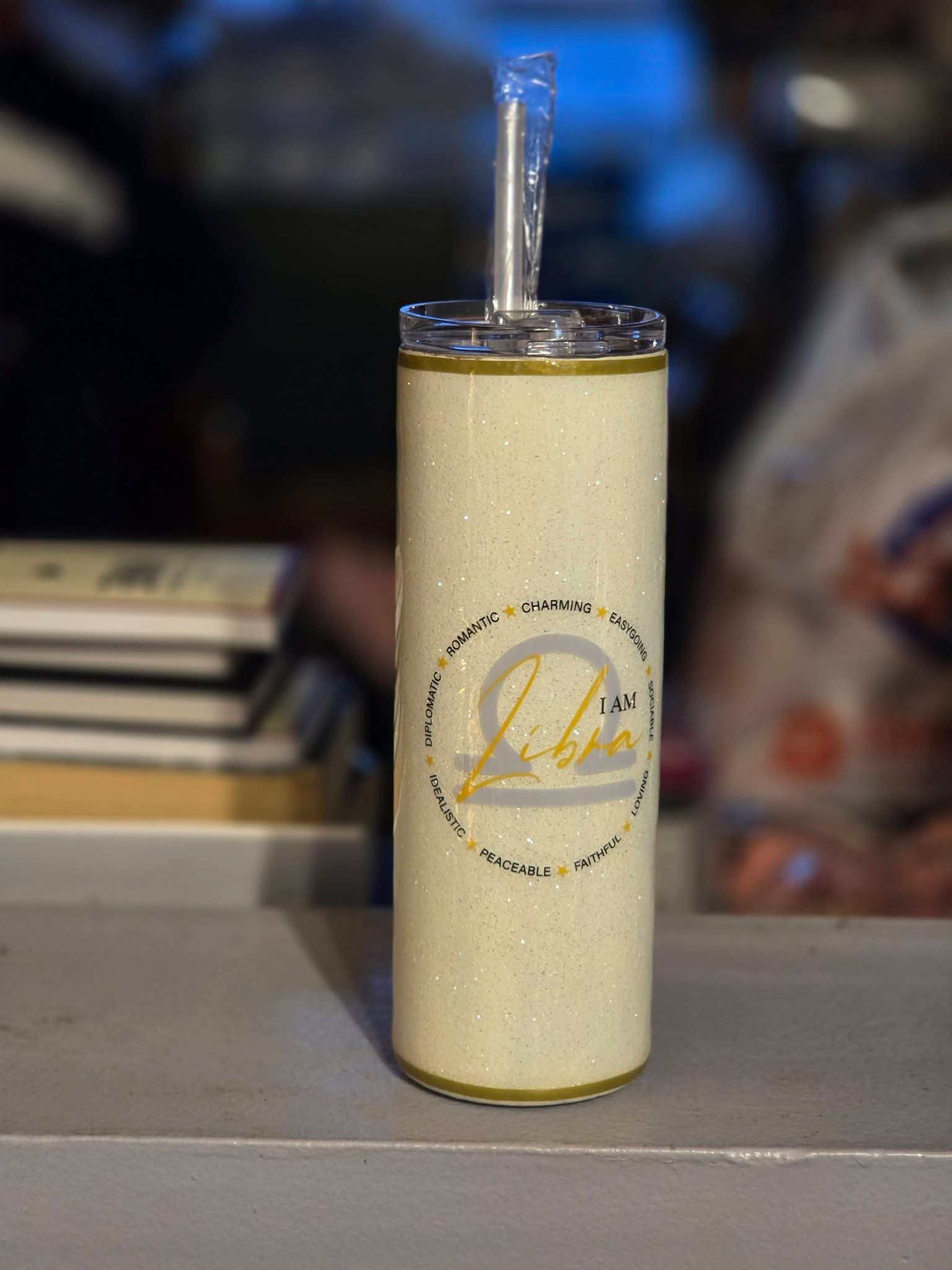 I AM - White Zodiac 20oz Tumblers