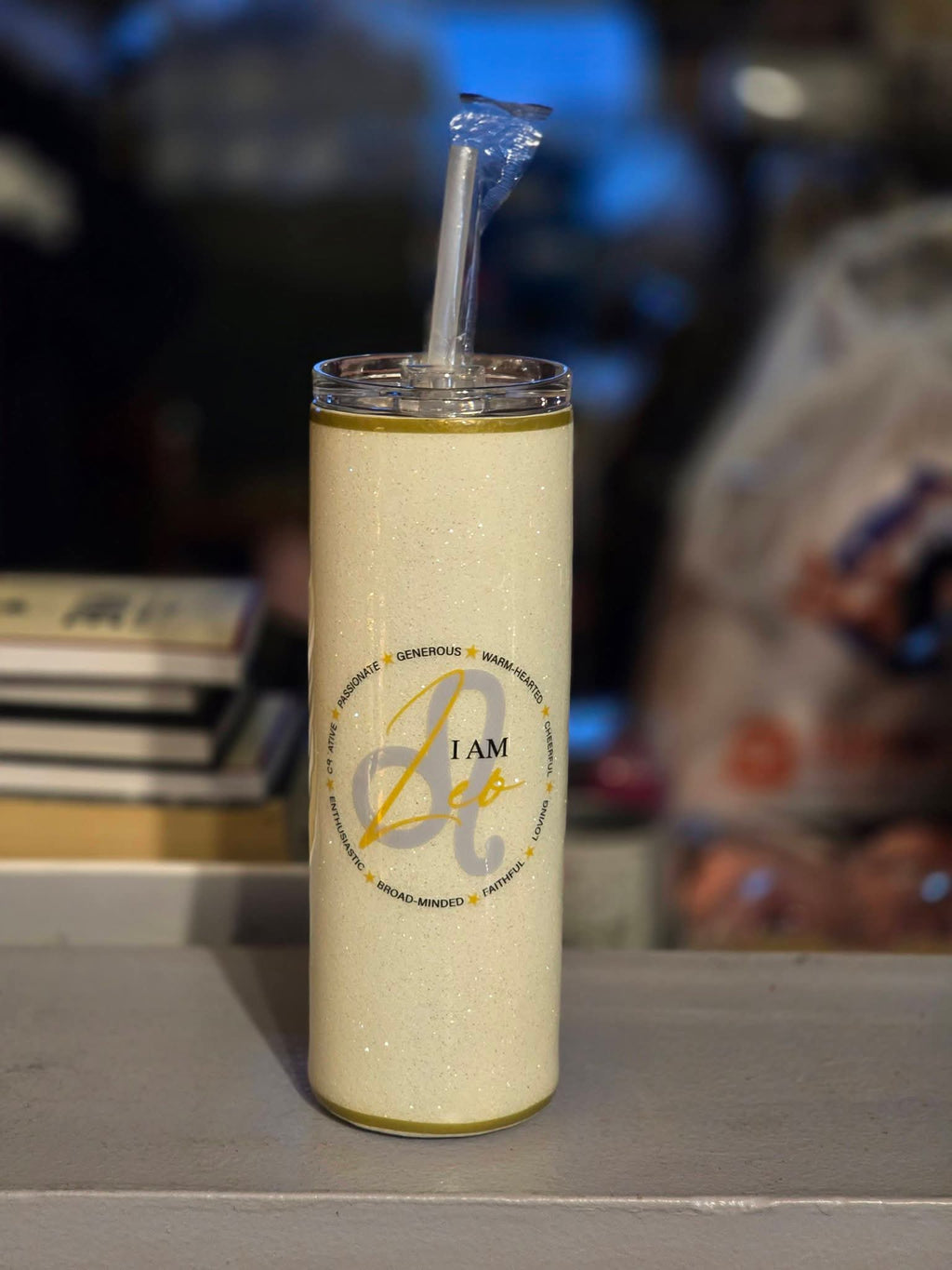 I AM - White Zodiac 20oz Tumblers