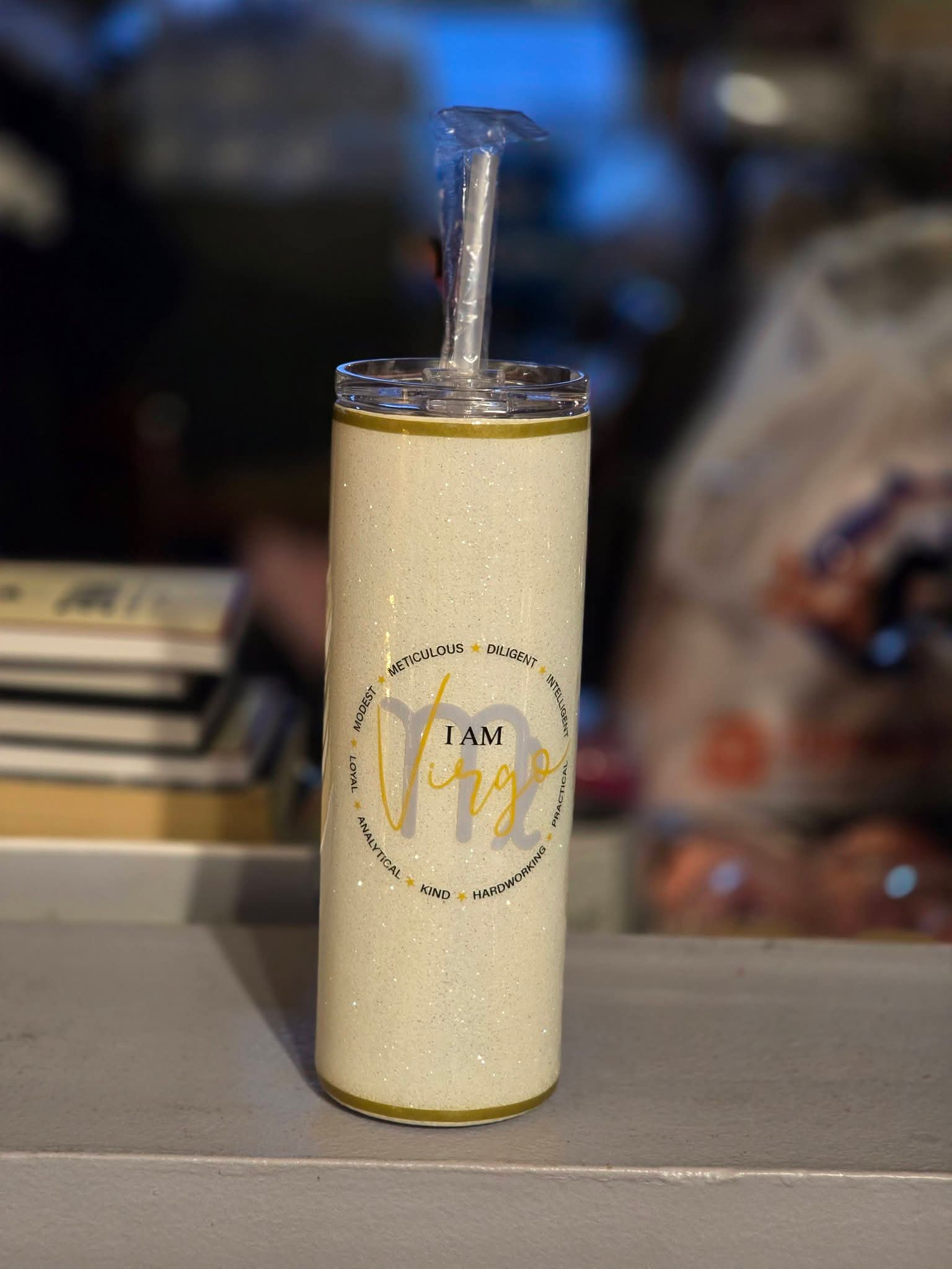 I AM - White Zodiac 20oz Tumblers