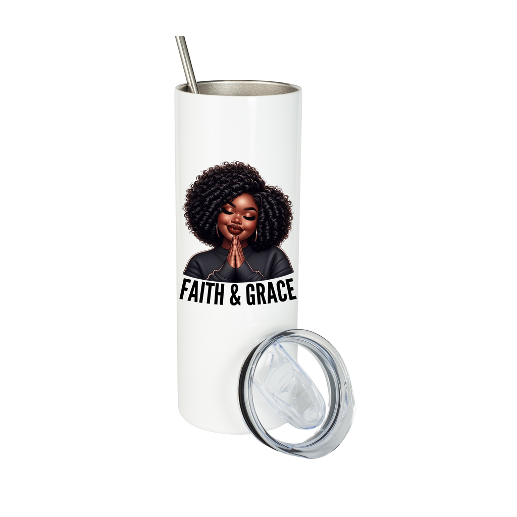 Women Faith 20oz Tumbler w/Handle
