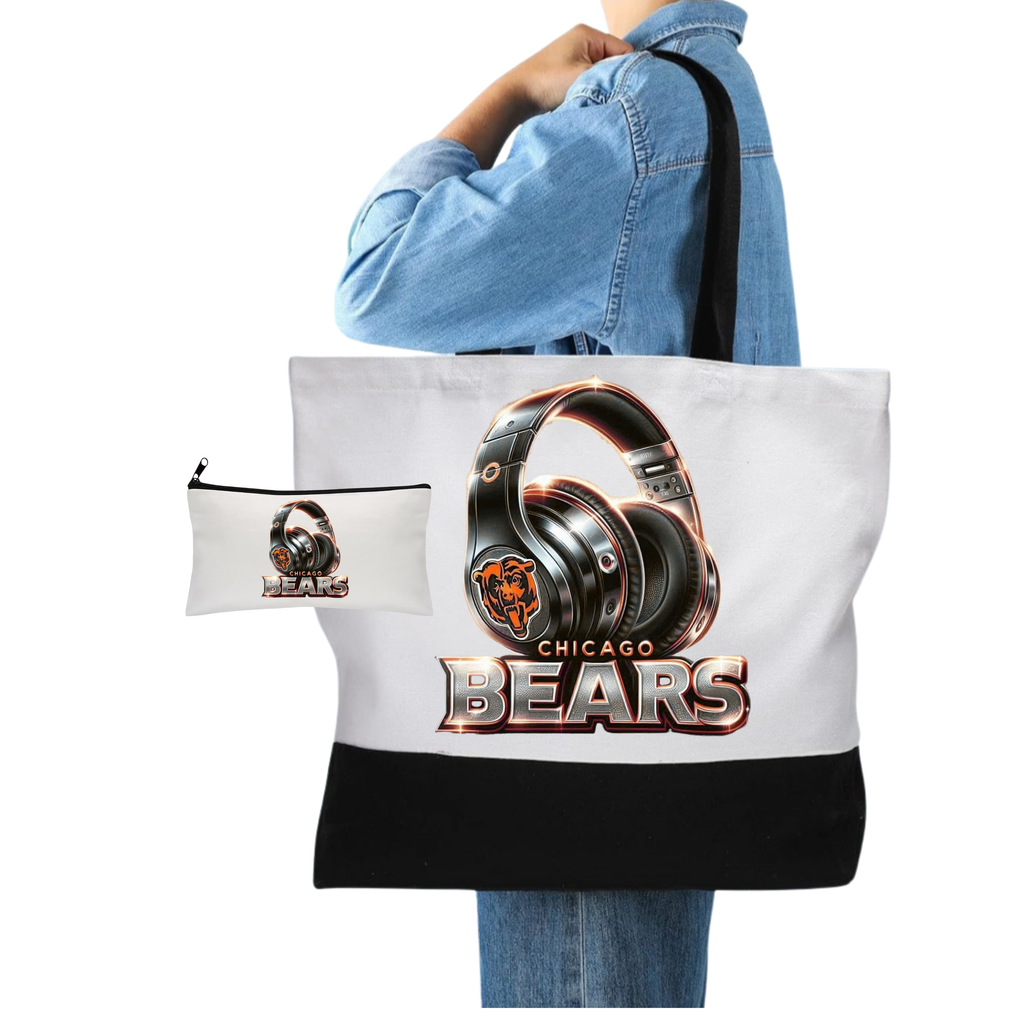 Tote & Matching Makeup Bags
