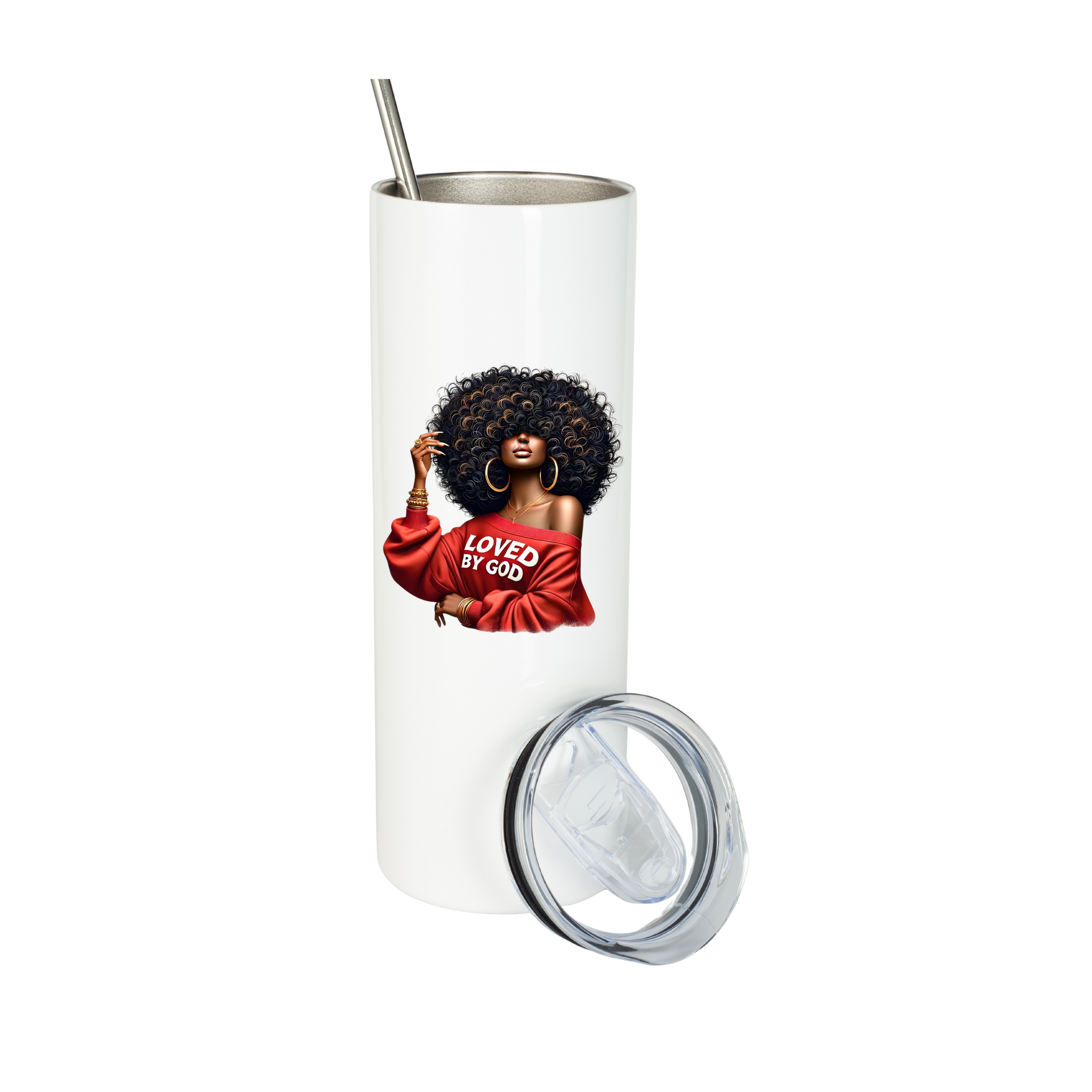 Women Faith 20oz Tumbler w/Handle