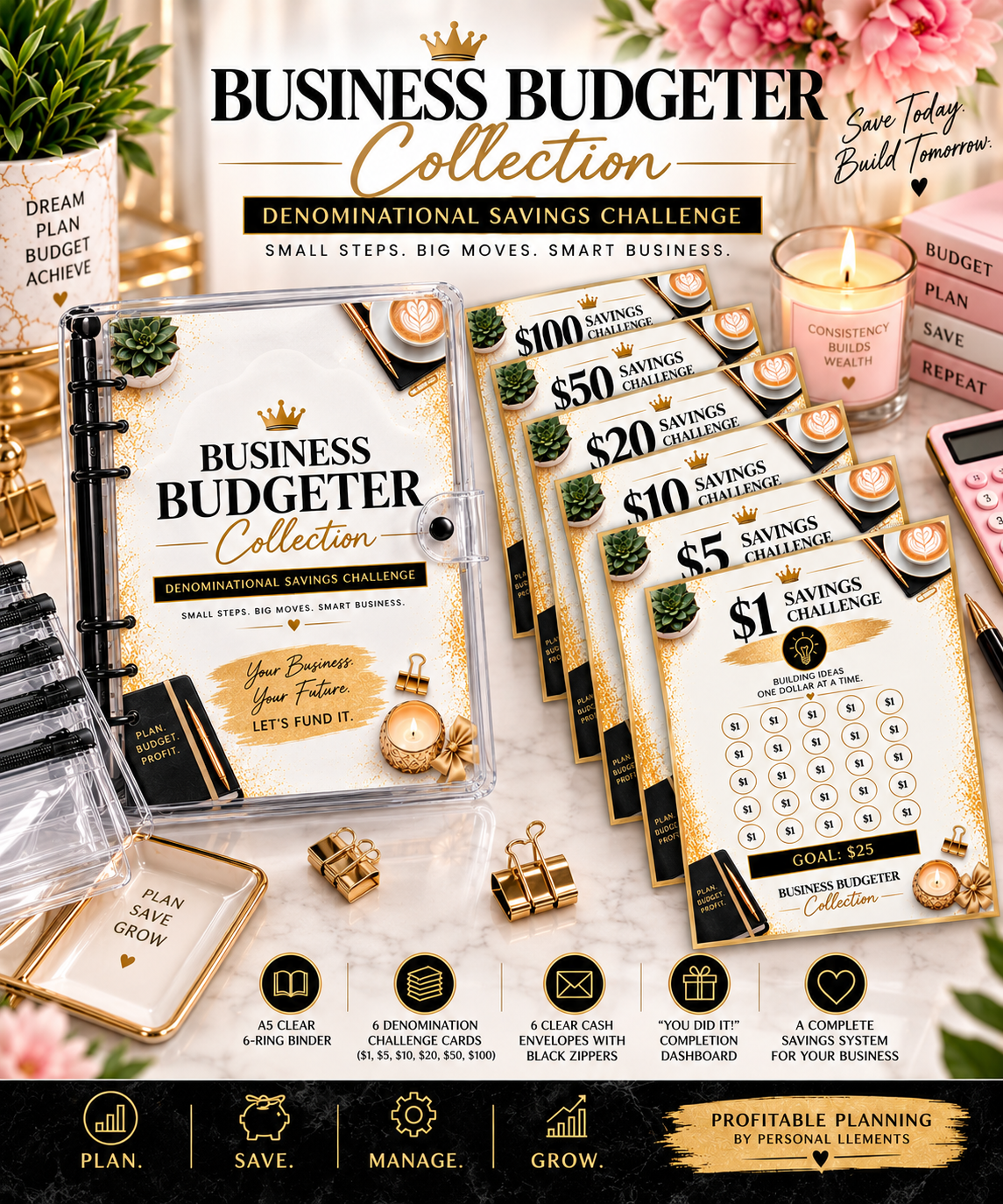 Business Budgeter Savings Challenge